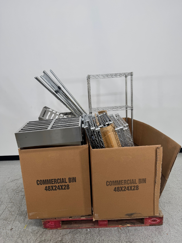 Image of Stainless Steel Freezer Racks and Wire Shelving Parts